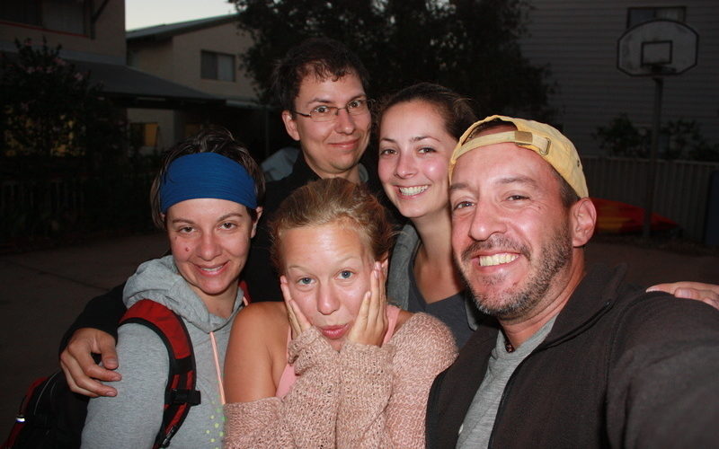 Friends for life: one of our favourite silly selfies from the trip. Photo by Lee