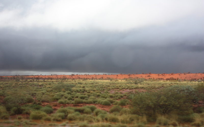 One of the many stunning views during the long drives. Photo by Lee