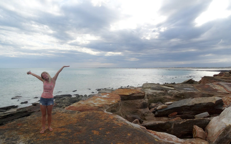 Our wonderful Danny at Gantheaume Point. Photo by Sanne