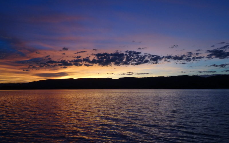 Sunset at Lake Argyle. Photo by Sanne