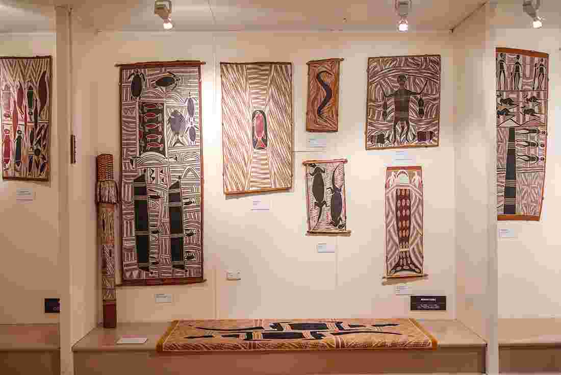 Yirrkala Art Gallery in Arnhem Land in the Northern Territory of Australia Yirrkala Art Gallery in Arnhem Land in the Northern Territory of Australia